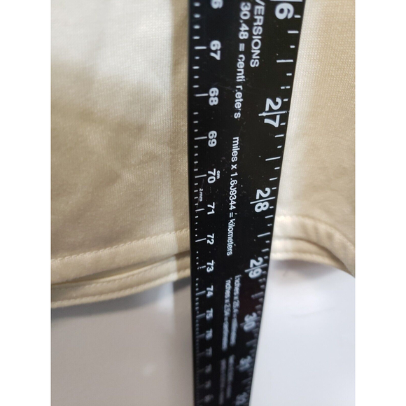 Peach Alina Tank Top L Yellow Moisture Wicking athletic tunic sleeveless USA - Picture 7 of 8